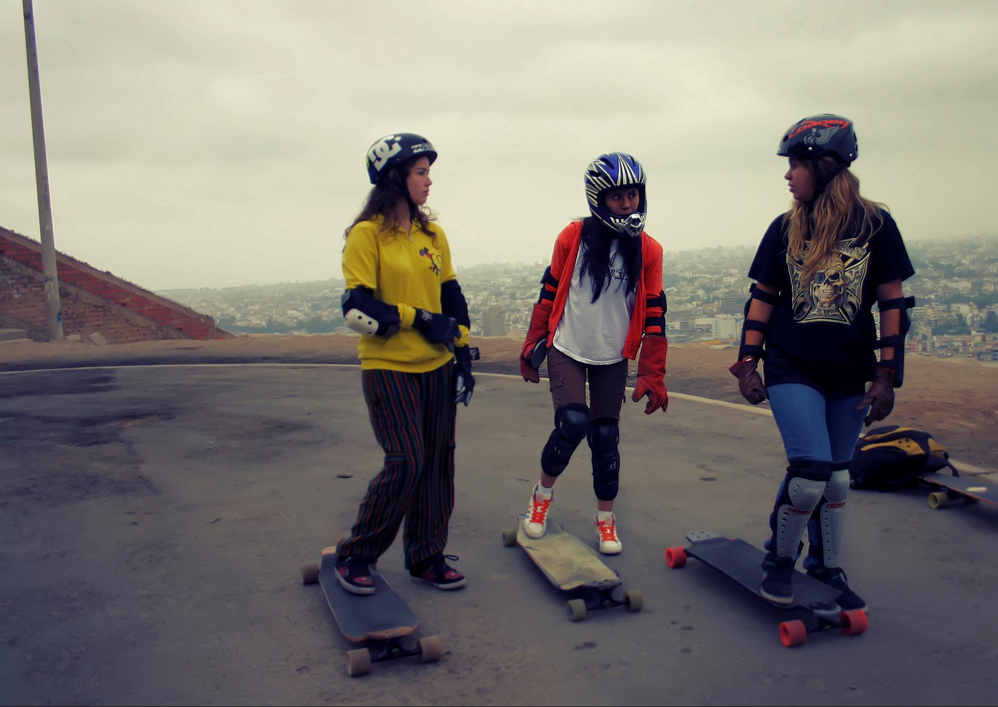 Longboarding in Peru