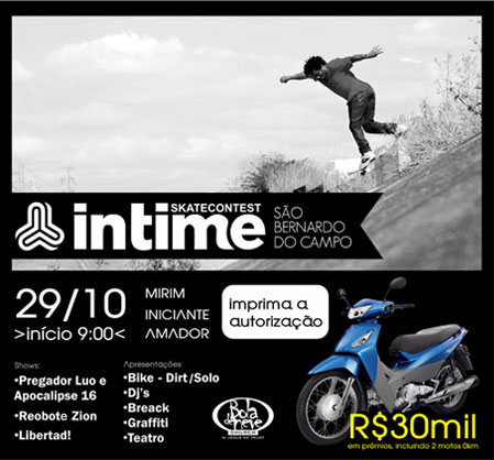 Intime – Skate Contest in São Paulo