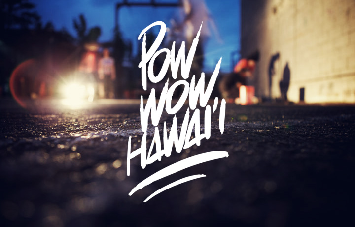 Pow Wow Hawai’i. Live Street Art !!