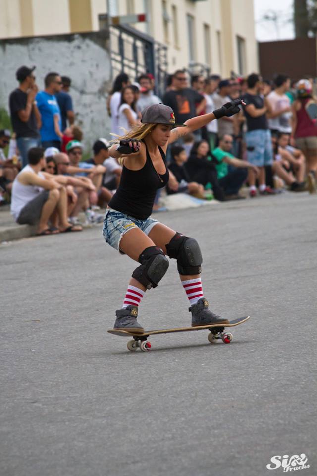 LGC Brasil rider Reine Oliveira skating California!