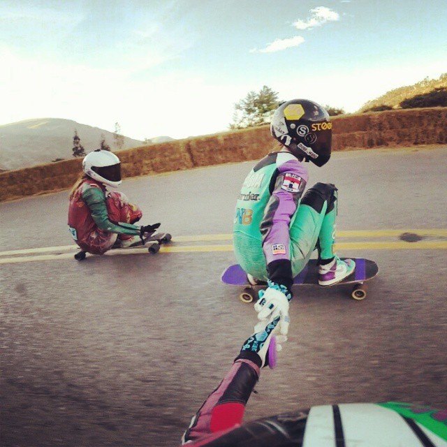 Ladies fun runs in Valle del Downhill Tarma, Peru!