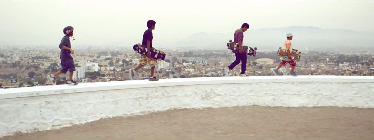 Music video feat. NGO’s longboard kids from Peru