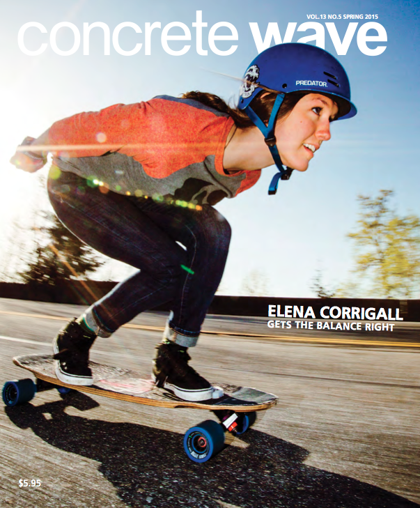 Elena Corrigall takes over longboard media