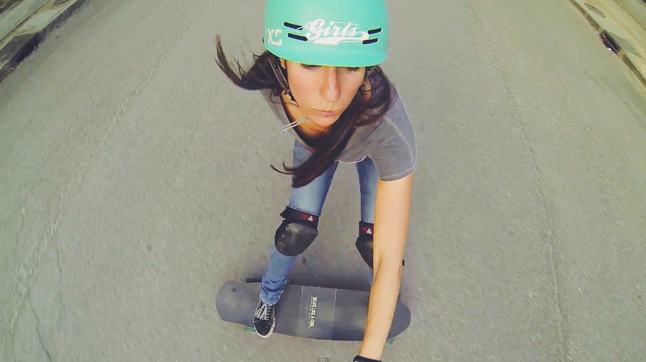 Valeria Kechichian – Slide sesh in Madrid