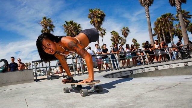 Legless skater Kanya Sesser: Get inspired